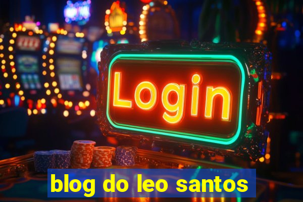 blog do leo santos